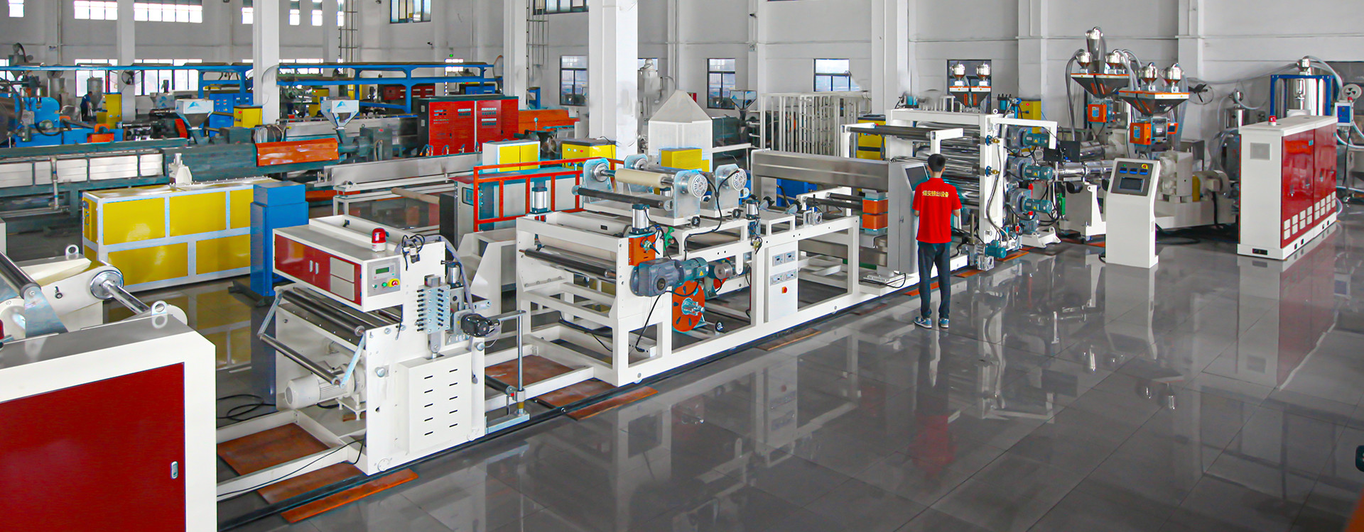 Qualität Kunststoffplatte-Extruder-Maschine Fabrik