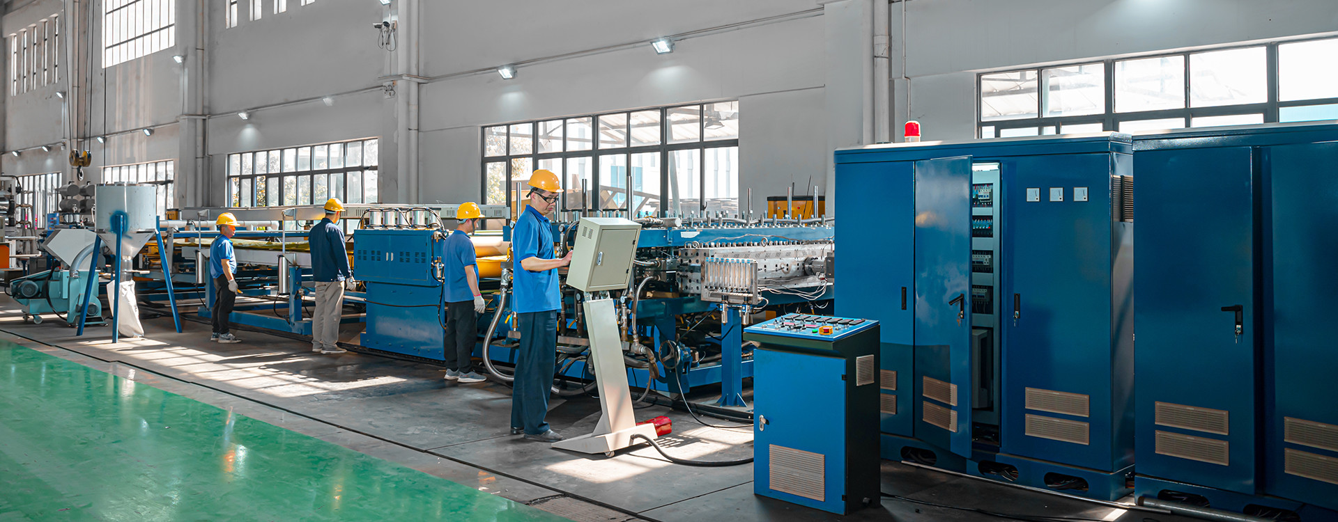 Qualität Kunststoffplatte-Extruder-Maschine Fabrik
